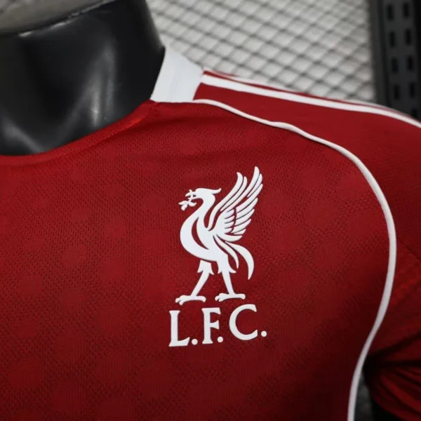 2026 Liverpool Style Home Soccer Jersey - Elite Red & Yellow Football Shirt - Unbranded High-Performance Teamwear