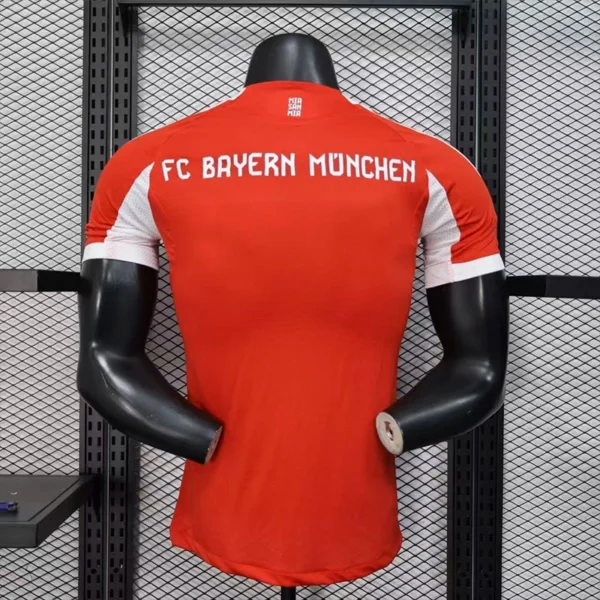 2026 Bayern Munich Style Home Soccer Jersey - Elite Red & White Football Shirt - Unbranded High-Performance Teamwear