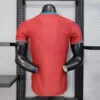 2026 Portugal Style National Team Soccer Jersey - Elite Red Wave Edition - Unbranded High-Performance Teamwear
