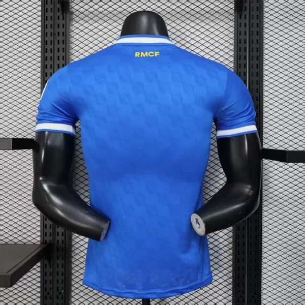 2026 Real Madrid Style Away Soccer Jersey - Elite Royal Blue & White Football Shirt - Unbranded High-Performance Teamwear