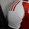 2026 Arsenal Style Home Soccer Jersey - Elite Red & White Football Shirt - Unbranded High-Performance Teamwear