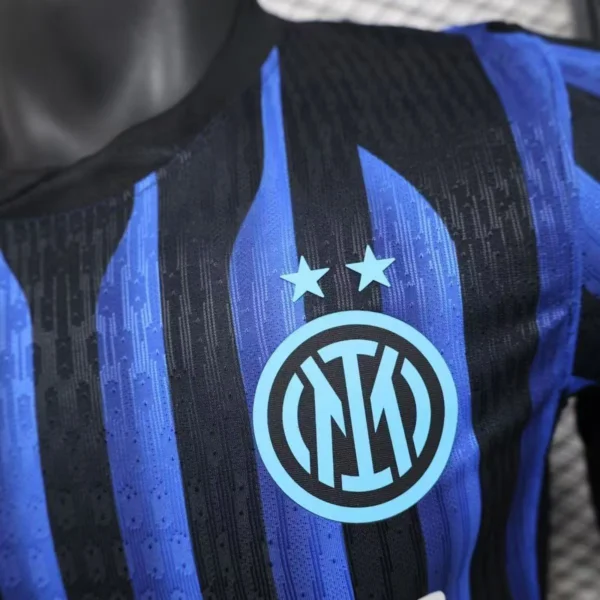 2026 Inter Milan Style Home Soccer Jersey - Elite Nerazzurri Blue & Black Football Shirt - Unbranded High-Performance Teamwear