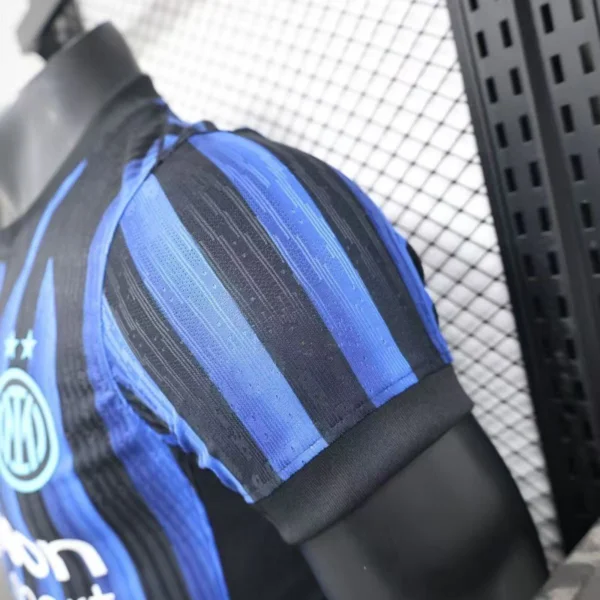 2026 Inter Milan Style Home Soccer Jersey - Elite Nerazzurri Blue & Black Football Shirt - Unbranded High-Performance Teamwear