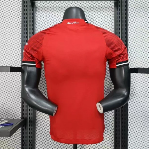 2026 Manchester United Style Home Soccer Jersey - Red Devils Elite Edition - Snapdragon Sponsored Football Shirt
