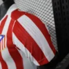 2026 Atletico Madrid Style Home Soccer Jersey - Elite Red & White Striped Football Shirt - Unbranded High-Performance Teamwear